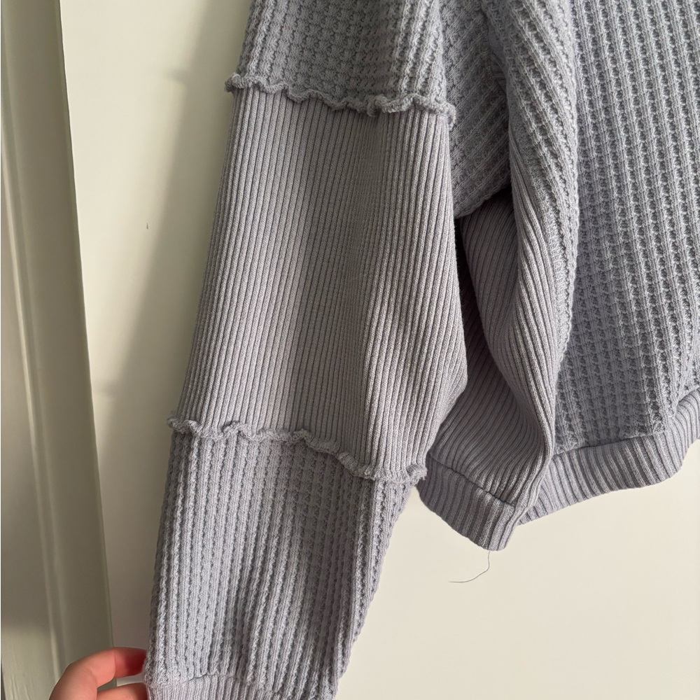 Altar'd State Ribbed Waffle Knit Top - Picture 3 of 4
